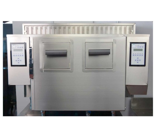 Friteuză automată fără aburi și fără mirosuri, dublă, 50 kg/h - Img 3