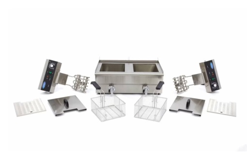 Friteuză electrică 2×16 Litri, cu robinet - Img 8