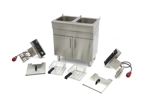 Friteuză electrică 2x16 Litri - Img 2