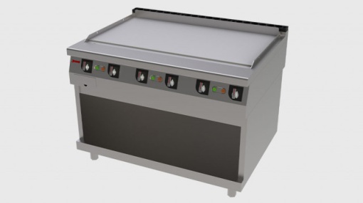 Fry top electric cu suprafata neteda - Img 2