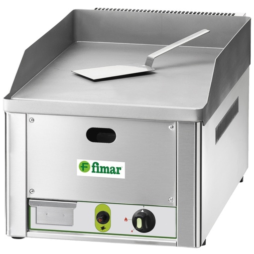 Grill fry-top pe gaz suprafață netedă, Fimar - Img 2