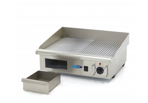 Grill frytop electric mixt, 550×365 mm - Img 4
