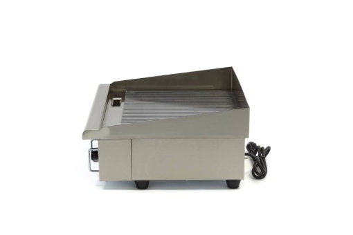 Grill Grătar frytop electric striat 550×365 mm, inox - Img 6