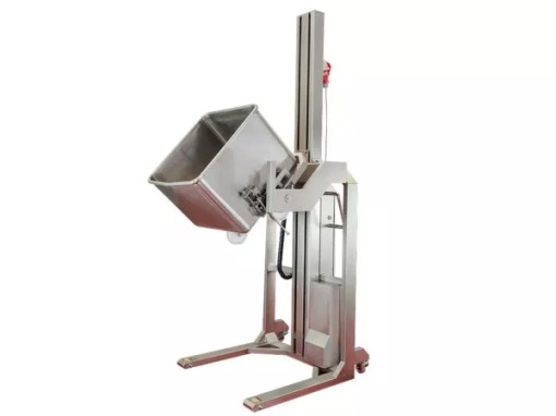 Lift elevator pentru pubele și containere Eurobin, Mech-Masz - Img 10