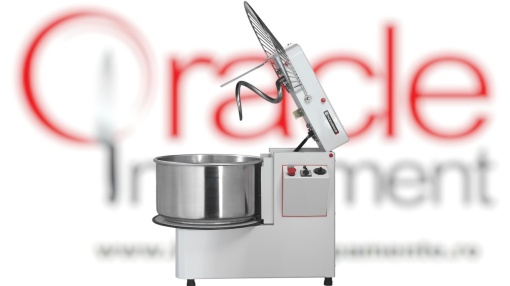 Malaxor cu spirala,cap rabatabil si cuva detasabila, 22 L,18 kg, viteza variabila