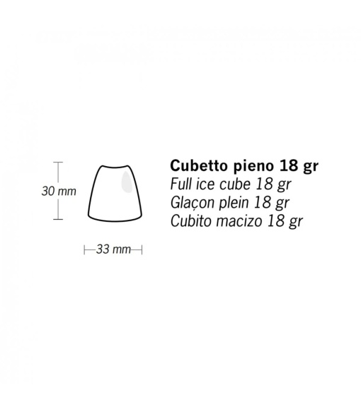 Mașină cuburi (18gr) de gheață 85 kg/24 ore, Kastel - Img 4
