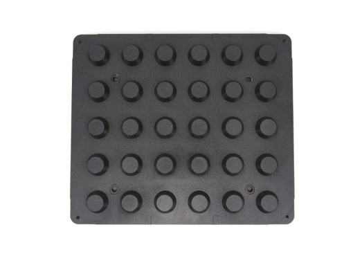 Matriță pentru mașina de tarte, 44/32 mm, 30 forme rotunde - Img 3