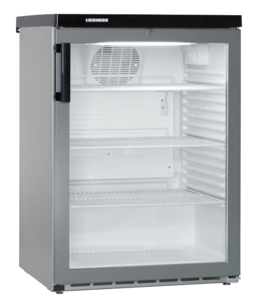 Mini frigider răcire statică, minibar 42 litri, Argintiu, Liebherr - Img 4