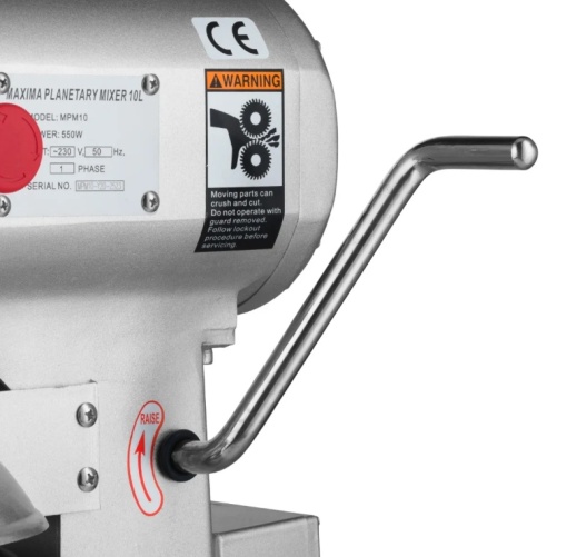 Mixer planetar 10 Litri - Până la 5 kg de Aluat - 3 Viteze - Img 8