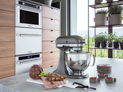 Mixer planetar Artisan KitchenAid, 4.8 Litri, roșu - Img 6