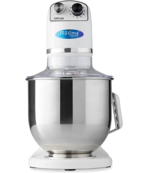 Mixer planetar Bleumarin Profesional - 7 L - Până la 2 kg de Aluat, Maxima - Img 3