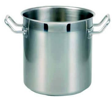 Oala inox cu capac si fund triplucapsulat, 6,1 L