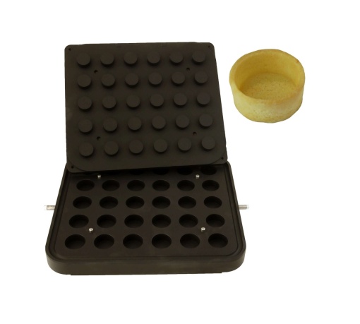 Placă matriță aparat tarte, 30 forme cilindru 39 mm - Img 2