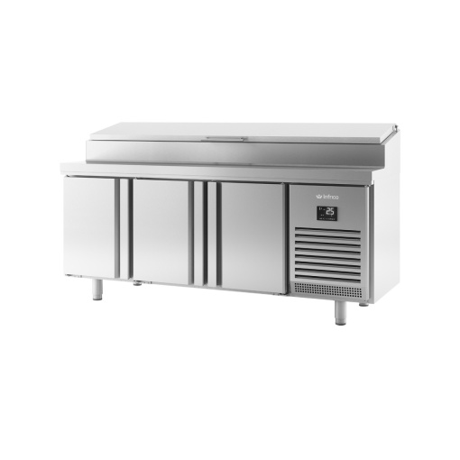 Saladetă cu 3 uși 1960x700x850 mm, 465+85 L, Infrico Spania - Img 3