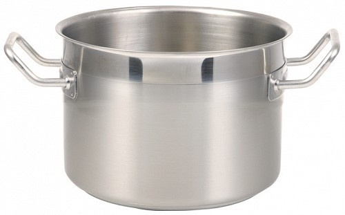 Semioala inox cu capac si fund triplucapsulat, 4 lt