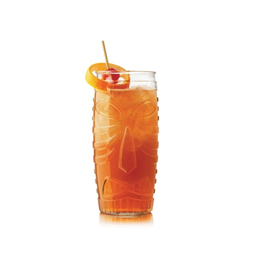 Set 12 pahare Tiki de sticlă, bar 590 ml - Img 3