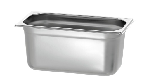 Tavă de inox (suprafață mată) GN1/3 h 150 mm - Img 2