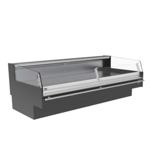 Vitrină frigorifică de expunere, incorporabilă, inox 938x875 mm, Infrico - Img 4