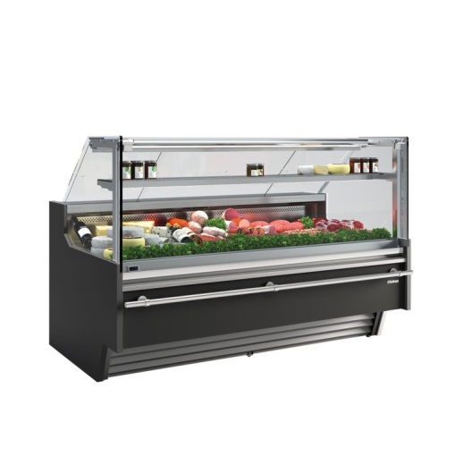 Vitrină frigorifică modulară de expunere, inox, 2500x1290 mm, incorporabilă, Infrico - Img 6