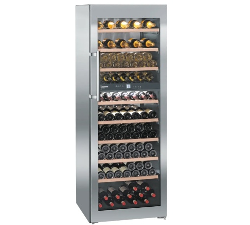 Vitrină frigorifică pentru vin 211 sticle, 2 zone de temperatură, WTes 5972 Vinidor Liebherr - Img 7