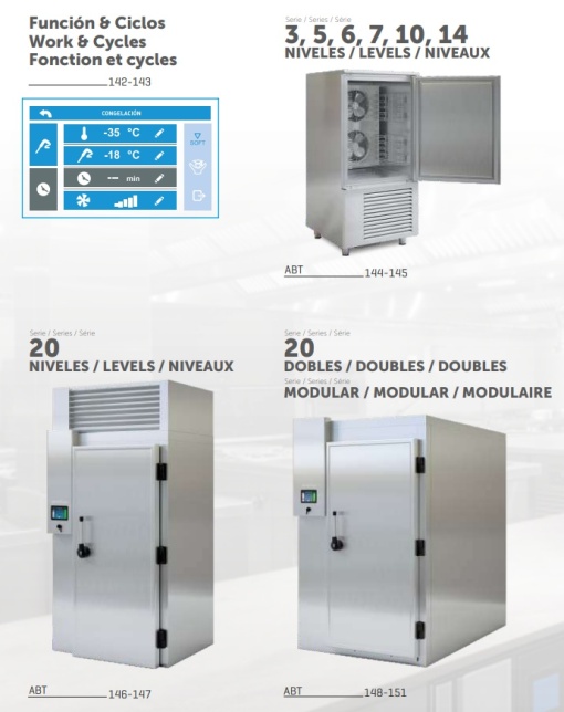 Abatitor Blast chiller 160 litri, Infrico - Img 4