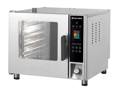 Cuptor electric cu injecție directă 5 tăvi GN1/1, touchscreen, Professional Inoxtrend - Img 7