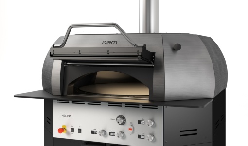 Cuptor electric rotativ pentru pizza, HELIOS BLACK - Img 2