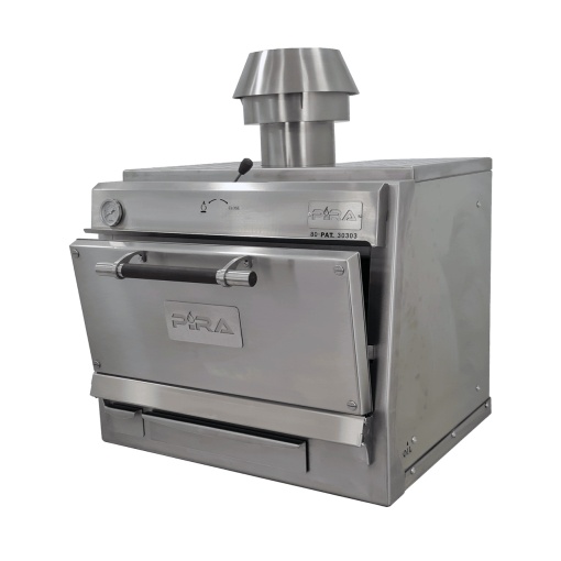 Cuptor pentru Steak pe cărbuni, deschidere verticală, Pira 80 Silver SD - Img 6