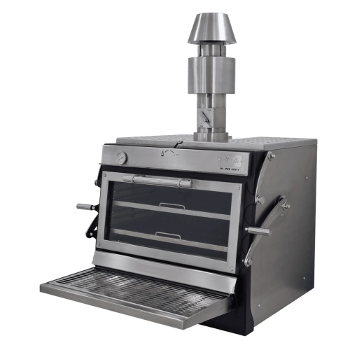 Cuptor pentru steak pe cărbuni, deschidere verticală, Pira 90 LUX ED - Img 14