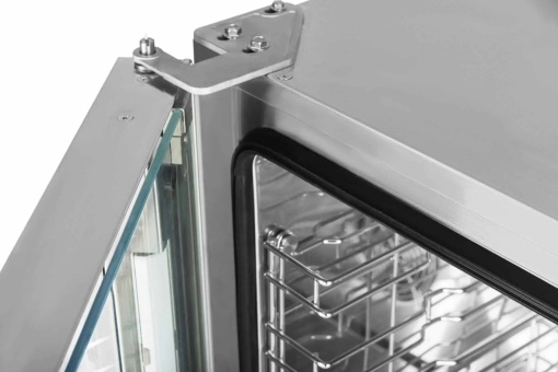 Cuptor profesional Alphatech Icon gaz, 5 tăvi GN 1/1 sau 5 tăvi 600x400 mm, umidificare automată directă - Img 4
