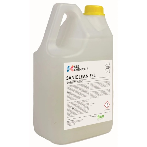Dezinfectant pentru suprafețe lavabile 5 L, Saniclean Fimar - Img 2