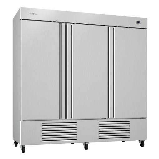 Dulap congelare inox cu 3 uși, 1886 litri, Infrico - Img 3
