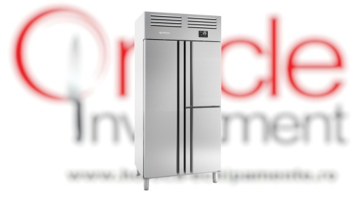 Dulap frigorific de inox cu 3 uși, 745 litri, Infrico