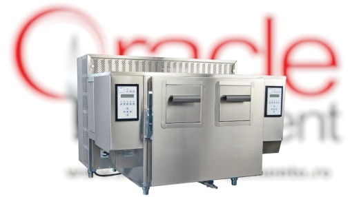 Friteuză automată fără aburi și fără mirosuri, dublă, 50 kg/h