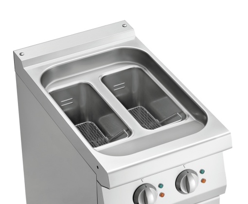 Friteuză electrică profesională 2x9 litri - Img 5