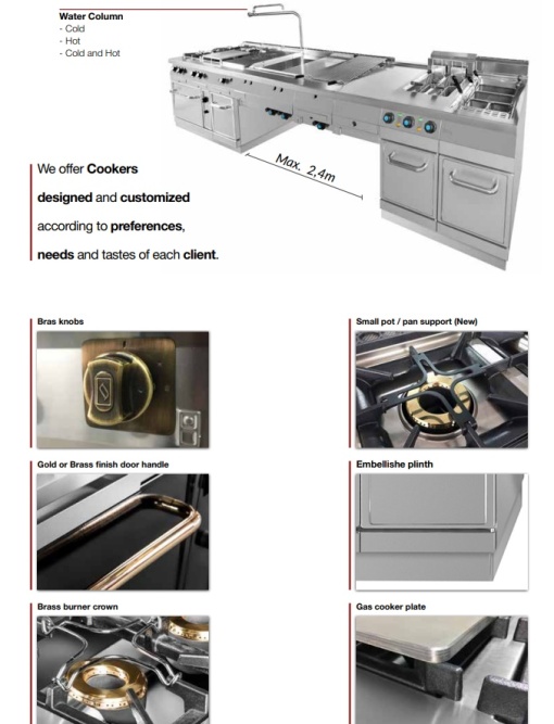 Fry top electric cu suprafață striată, Jemi - Img 11