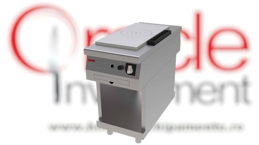 Fry top pe gaz 45x100 cm, Jemi