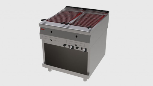 Grill dublu cu rocă vulcanică pe gaz, Jemi - Img 2