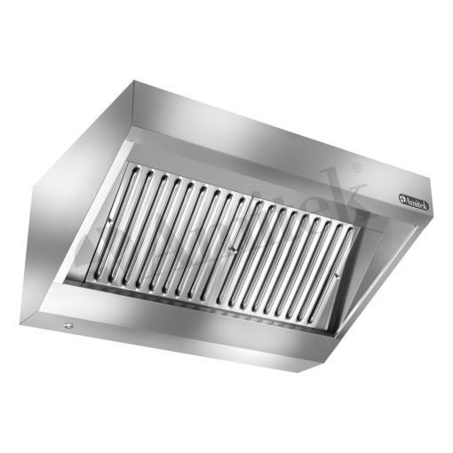 Hotă de perete Snack cu motor 1000x700x450 mm, Amitek - Img 6