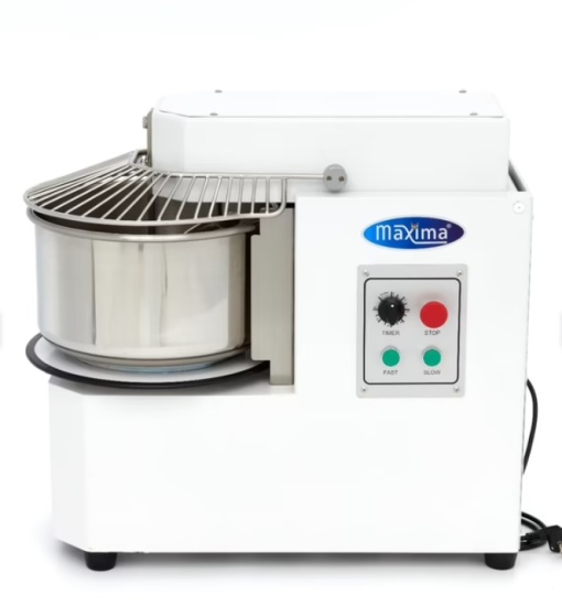 Malaxor Aluat 20 L - 12 kg Aluat, 2 viteze, bol detașabil, Alb, Maxima - Img 12