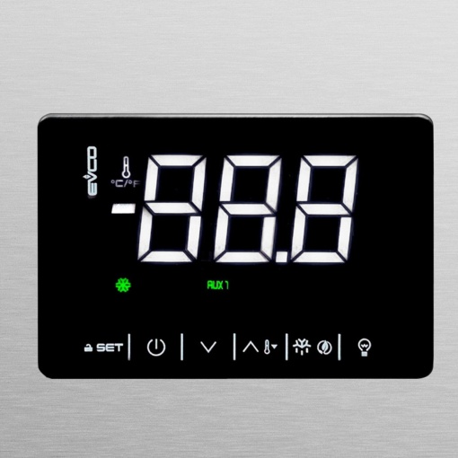 Masă frigorifică ventilată și control de umiditate, cu 3 uși, Infrico - Img 4