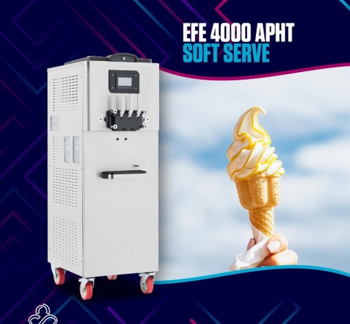 Mașină de înghețată soft și iaurt înghețat EFE4000APHT - Img 2