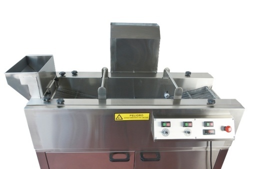 Mașină tip bandă pentru prăjire (friteuză), blansare sau fierbere electrică, 320 mm - Img 4