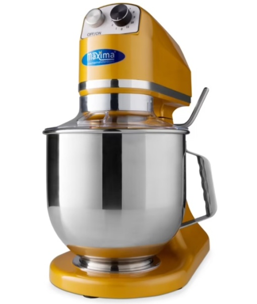 Mixer Auriu Profesional - 7 L - Până la 2 kg de Aluat, Maxima - Img 14