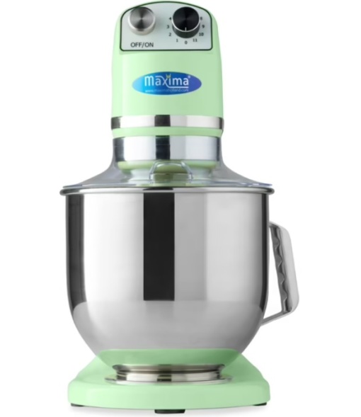 Mixer planetar Bleumarin Profesional - 7 L - Până la 2 kg de Aluat, Maxima - Img 4