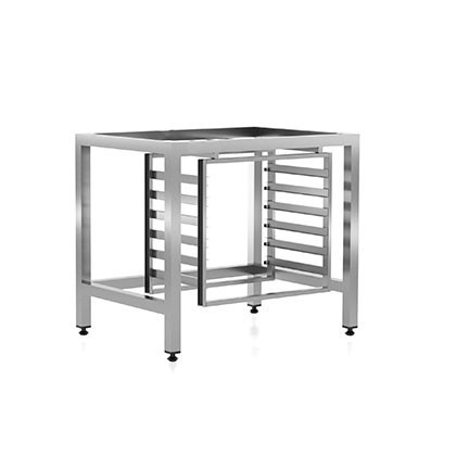 Suport de inox cuptor Rational, 6 ghidaje GN 1/1 - Img 2