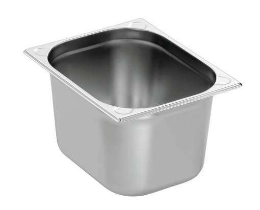 Tavă de inox (suprafață mată) GN1/2 h 200 mm - Img 3