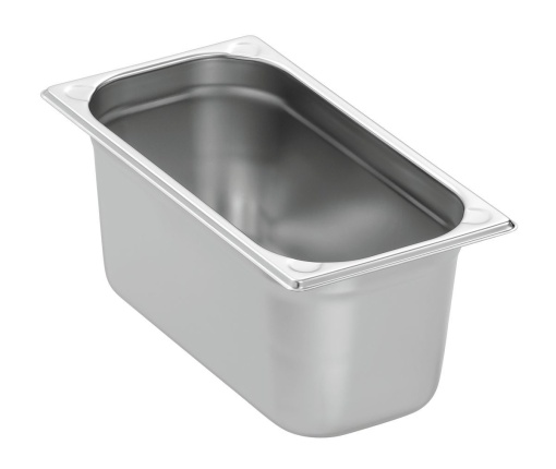 Tavă de inox (suprafață mată) GN1/3 h 150 mm - Img 3