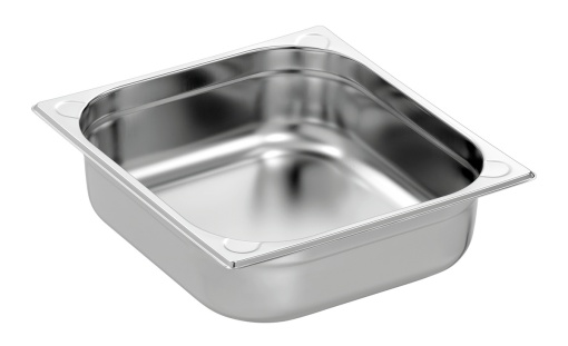 Tavă de inox (suprafață mată) GN2/3 h 100 mm - Img 3