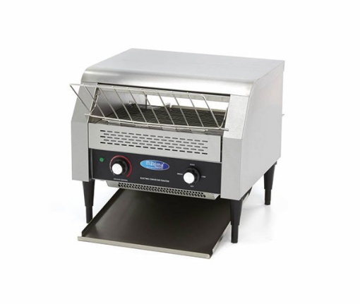Toaster de pâine tunel, 450 felii/oră hotel mic-dejun - Img 2